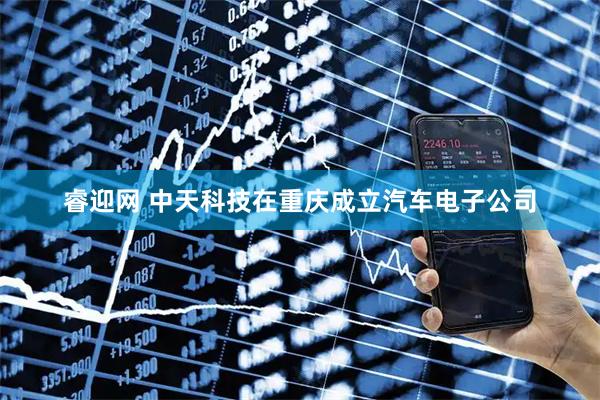 睿迎网 中天科技在重庆成立汽车电子公司