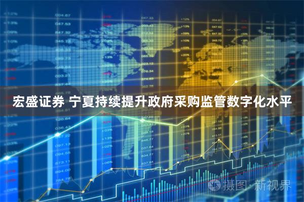 宏盛证券 宁夏持续提升政府采购监管数字化水平
