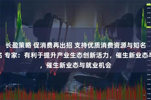 长盈策略 促消费再出招 支持优质消费资源与知名IP跨界联名 专家：有利于提升产业生态创新活力，催生新业态与就业机会